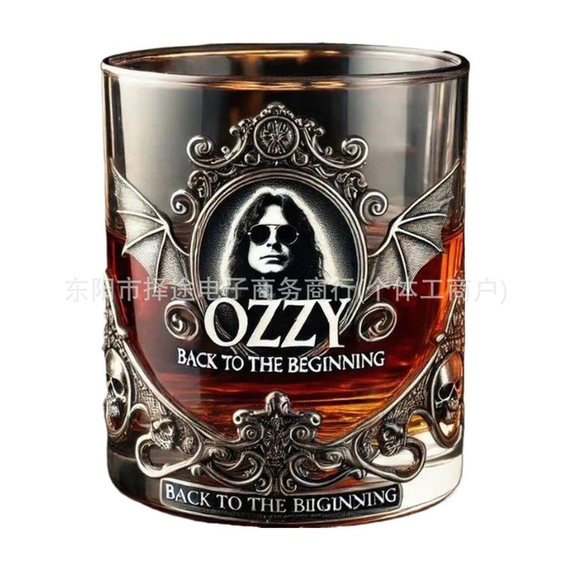 Ozzy Osbourne Whiskey Glass Cocktail Trinkgläser Musik Prom|undefined