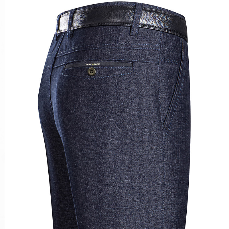 Middle-Aged and Elderly Men's High-Waisted Trousers, Deep-Cut Dad Pants, Men's Casual Pants, Loose Large-Size Pants, Comfortable Middle-Aged and Elderly Men's High-Waisted Trousers, Deep-Cut Dad Pants, Men's Casual Pants, Loose Large-Size Pants, Comfortable