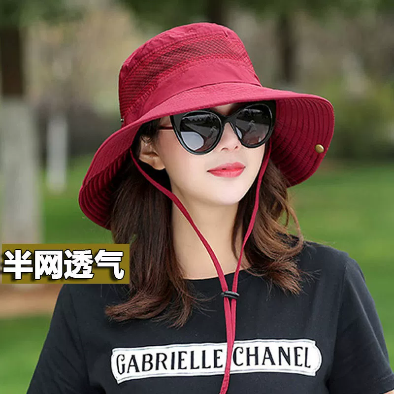 Новая летняя сетчатая дышащая шляпа рыбака, Мужская Уличная альпинистская шляпа, женская шляпа от солнца с большими полями, шляпа Бенни