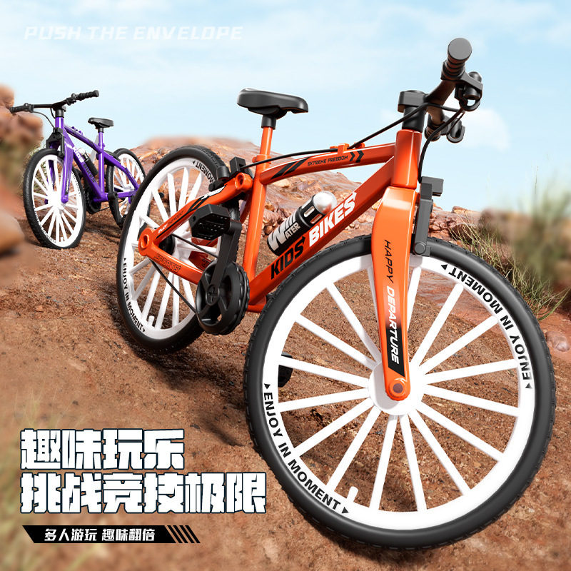 Modelo de bicicleta de simulación transfronteriza decoración creativa decoración de escritorio accesorios accesorios juguetes para niños