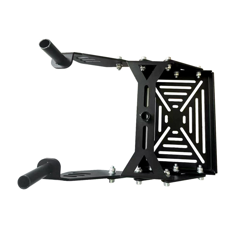 Aplicable a los accesorios de modificación de scooter CLICK, asiento trasero, marco de cola plegable, marco de cola deslizante, marco móvil de desmontaje rápido