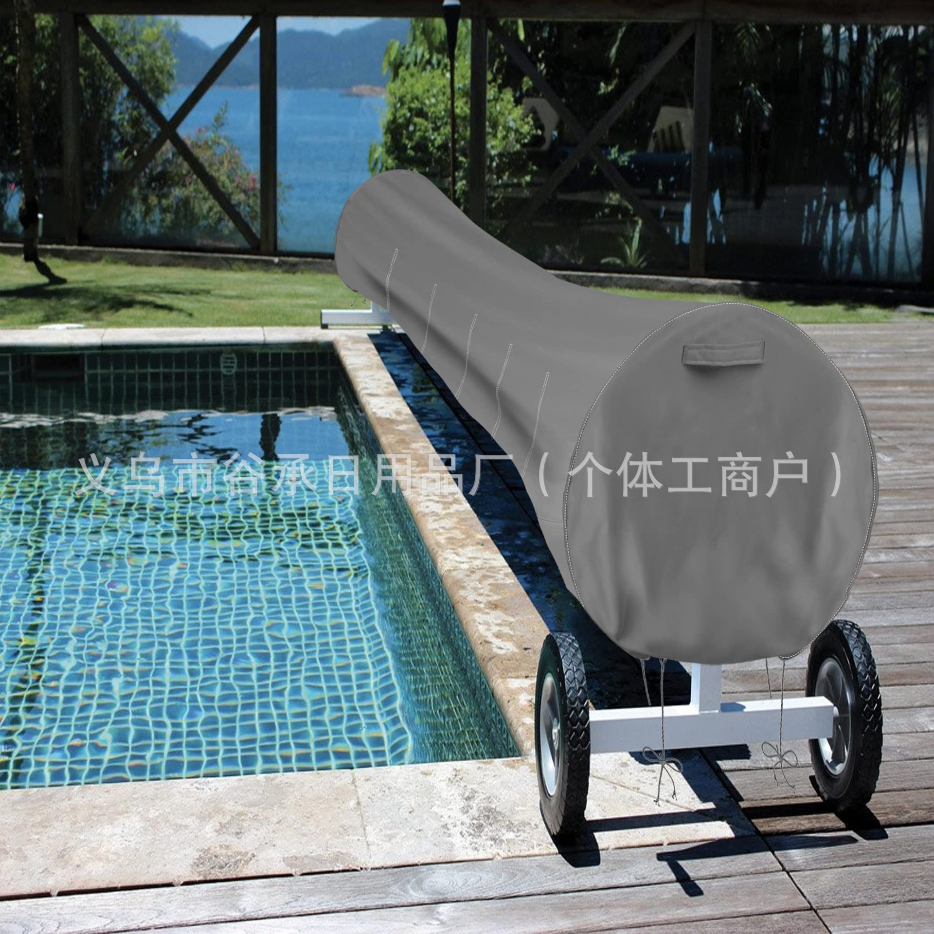 Heavy waterproof swimming pool solar-powered 4