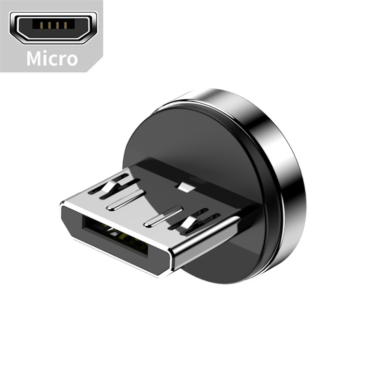 Nueva aleación de zinc 540 grados cable de datos magnético TYPEC carga rápida tres en uno USB cable de carga del cliente de la máquina del cable de carga del juego móvil