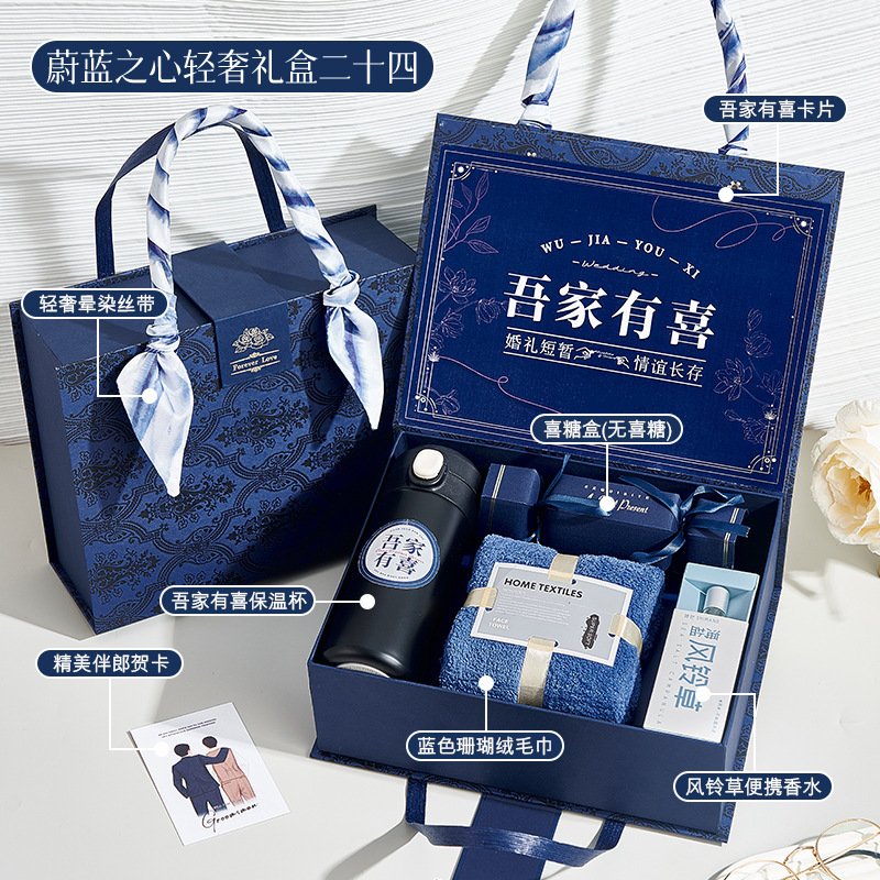 伴郎伴手礼盒礼物男士实用婚礼送伴娘小众高级结婚礼品新郎兄弟团|undefined