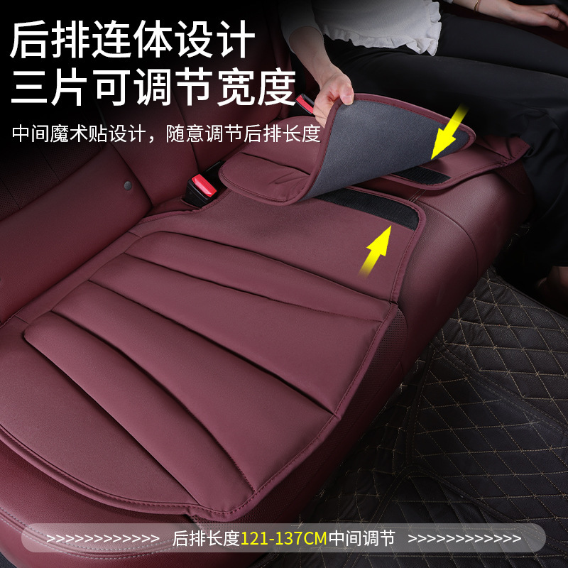 ハイエンドの新商品の自動車のシングルシートのクッションと3セットの冬のシートのクッションのスエードの革の通用する滑り止めのシートカバー|undefined