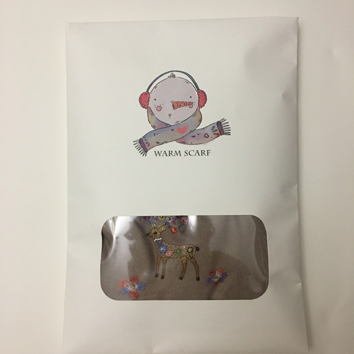 秋冬款羊绒围巾袋 长条围巾袋 方巾袋等纸袋