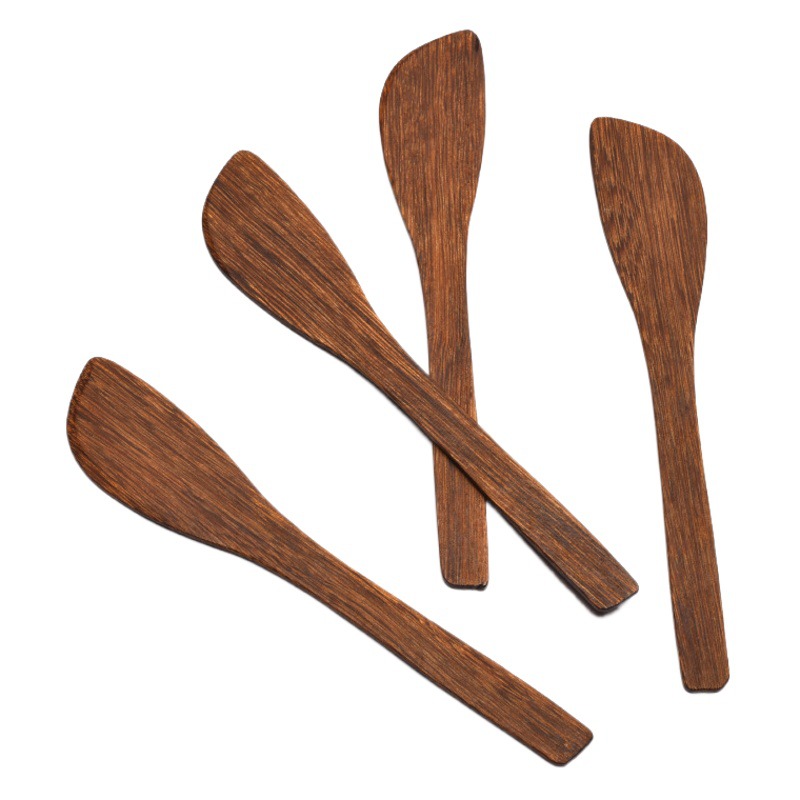 Making dumplings digging stuffing spoon wonton steamed buns set stuffing shovel spoon cream knife lettering lacquer-free chicken wing wooden dumpling knife