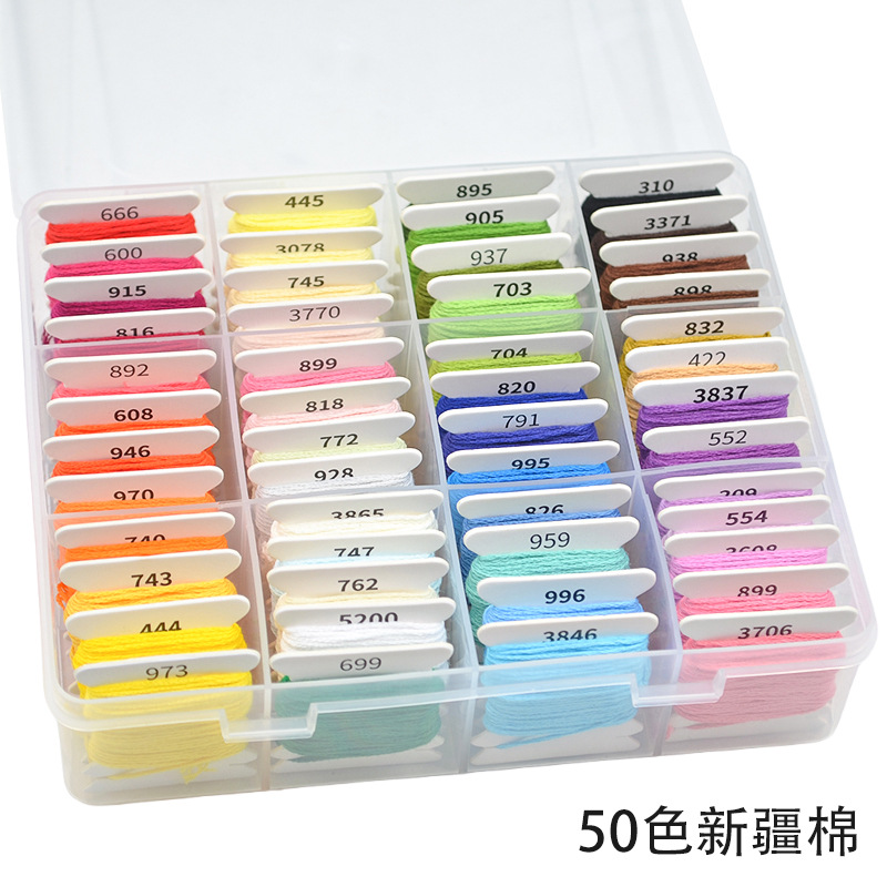 Cotton, 50 colors