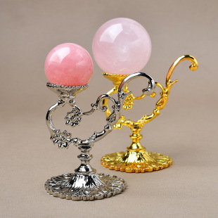 Metal Magic lamp decoration bracket crystal ball base home decoration iron creative crafts wholesale display stand