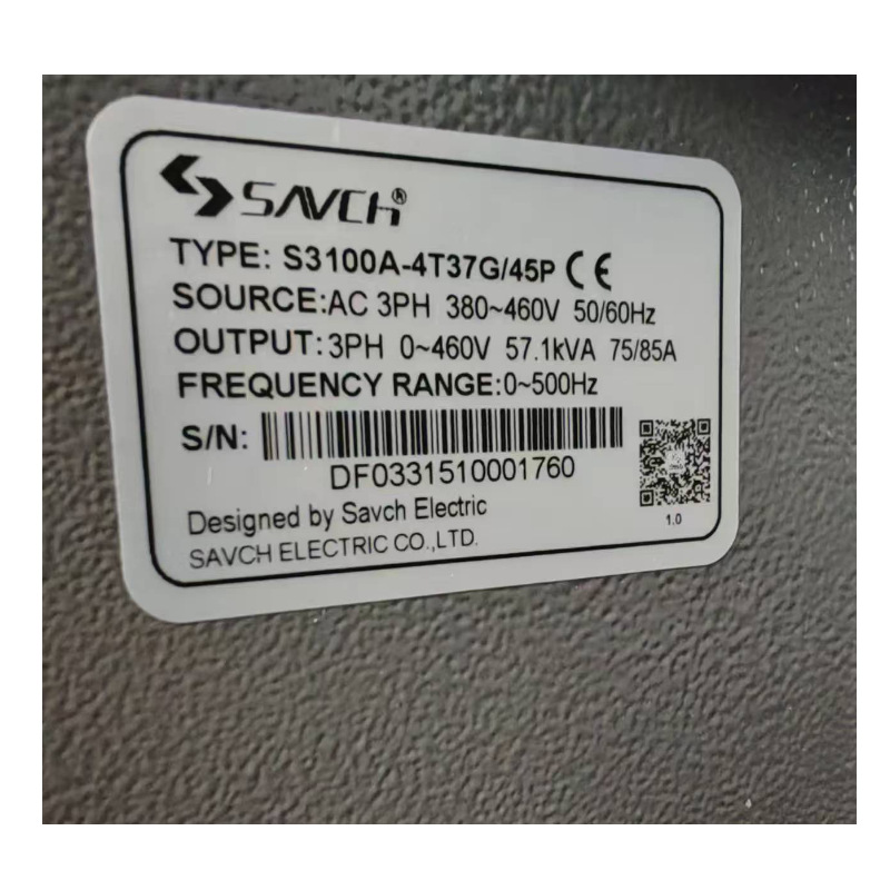 台湾SANCH三碁S3100A-4T37G/45P 2.2KW变频器