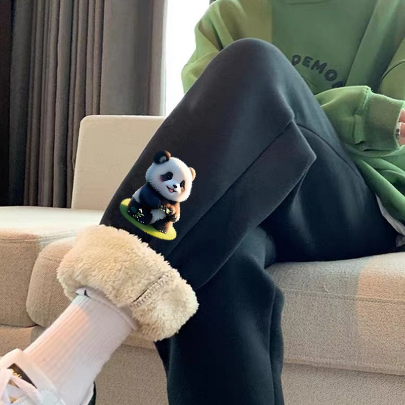 스탠딩 팬더 셰르파 팬츠