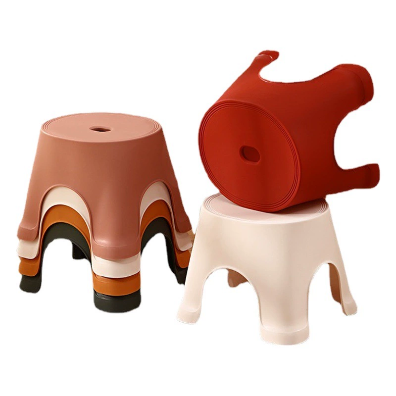 Японский пластиковый табурет для взрослых, утолщенный детский табурет для детского сада, бытовая ванная комната, нескользящий маленький табурет, пластиковый табурет оптом