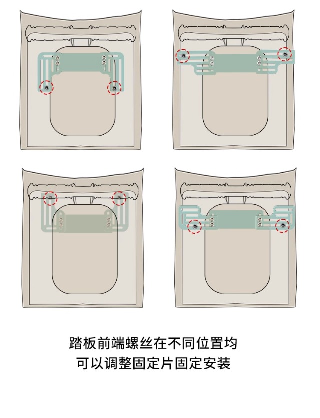 Suitable for Electric Vehicles, Foldable Front-Mounted Child Seat, Suitable for Ninebot and Niu Electric Scooters, Small Stool for Babies