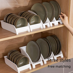 Recommended simple household bowl storage cabinet built-in dining ware bowl and plate rack kitchen bowl and dish drying shelf