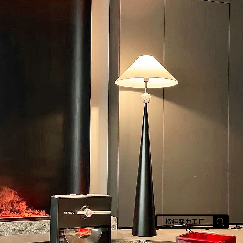 Minimalist Floor Lamp Zen Chinese Designer Retro Creative Simple Modern Art Living Room B&B Bedroom Nordic