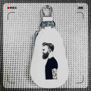 (남동생) 조롱박 흰색 키 가방