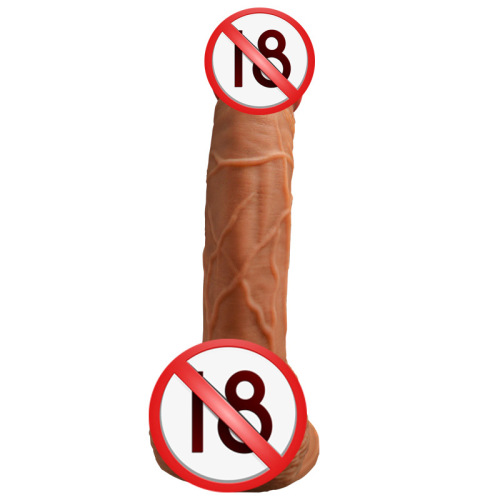 Amazon foreign trade super soft liquid silicone artificial dildo female masturbation device wearable adult products dildo factory