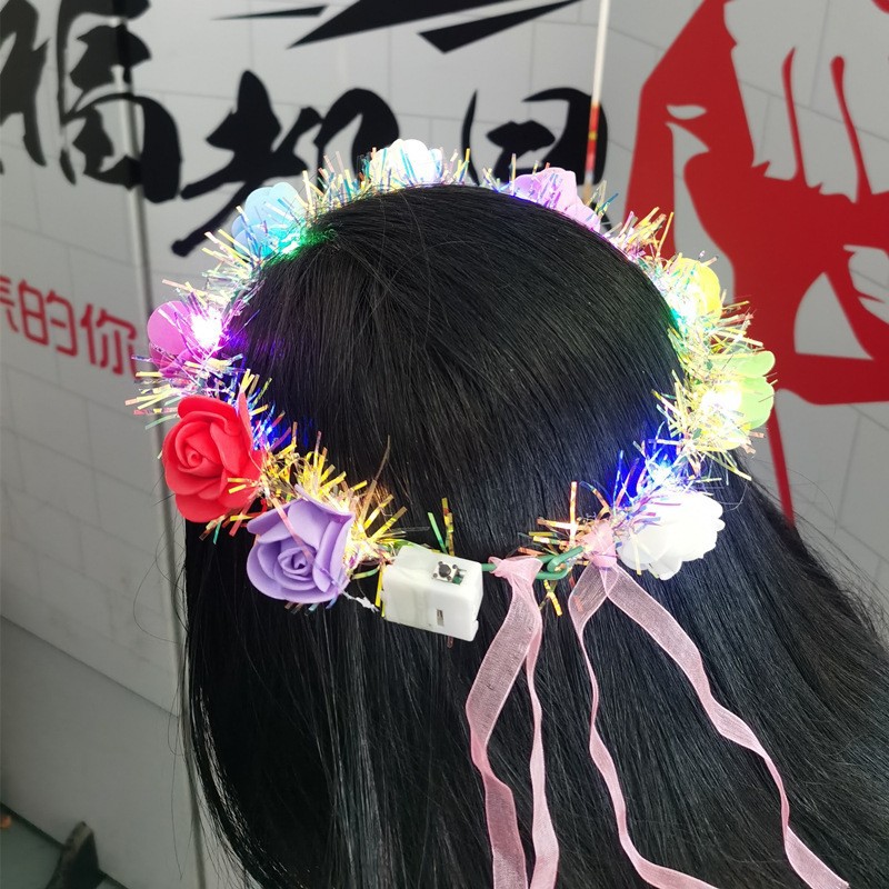 빛나는 화환: 큰 꽃