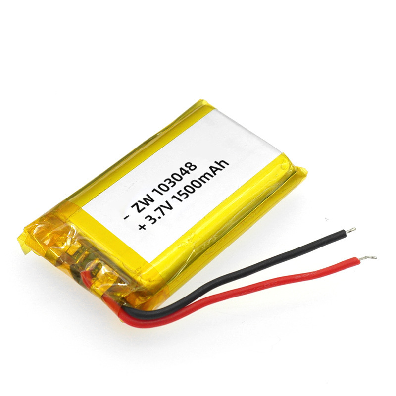 103048 リチウム電池 1500mAh 美容機器マッサージャー Bluetooth スピーカー LED 3.7V ポリマーリチウム電池|undefined