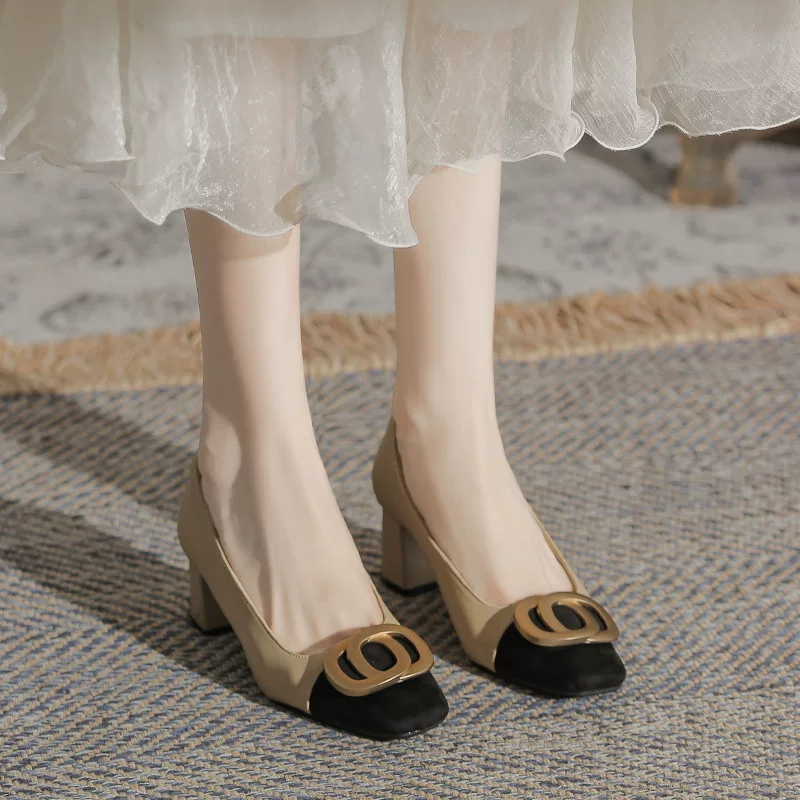Обувь, обувь на каблуках, стиль Chanel, французский стиль, плюс size