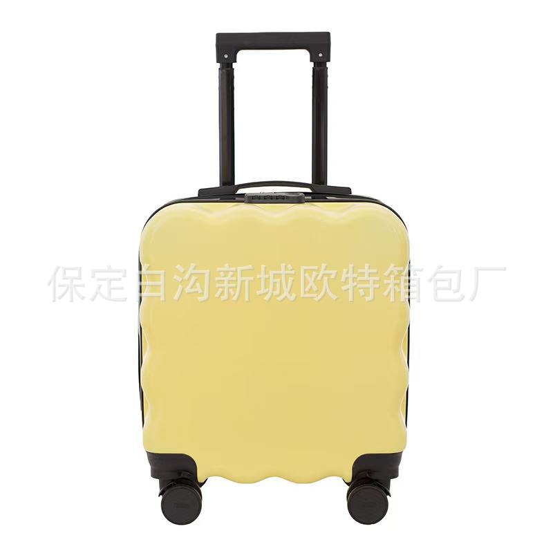New Kidsren's Suitcase with Printable Logo, Large Capacity Cartoon Cute Trolley Case, Universal Wheel Password Lock Suitcase