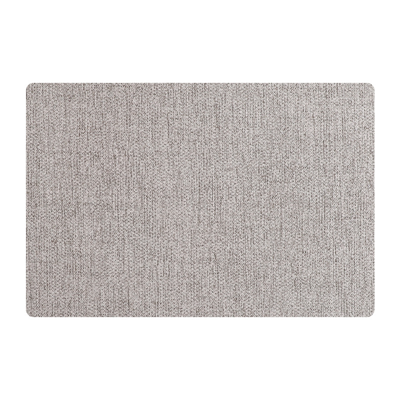 Cuero de PVC imitación tela almohadilla de aislamiento térmico almohadilla de protección de mesa de comedor almohadilla de mesa de comedor almohadilla de platos aislamiento térmico resistente a altas temperaturas cubiertos