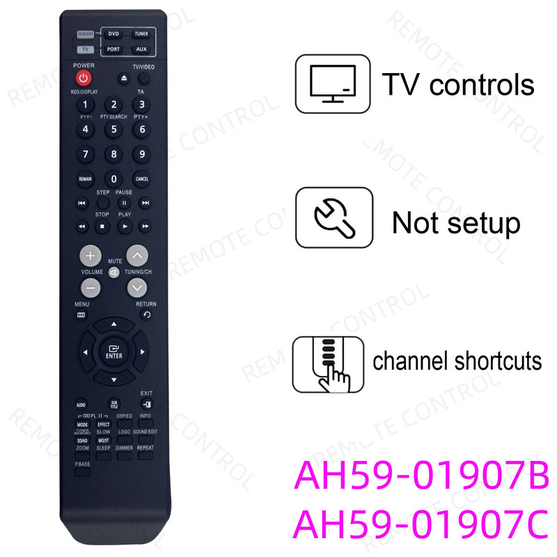 For Samsung Home Theater Player Remote Control Ah59-01867F Ah59-01907B K E C