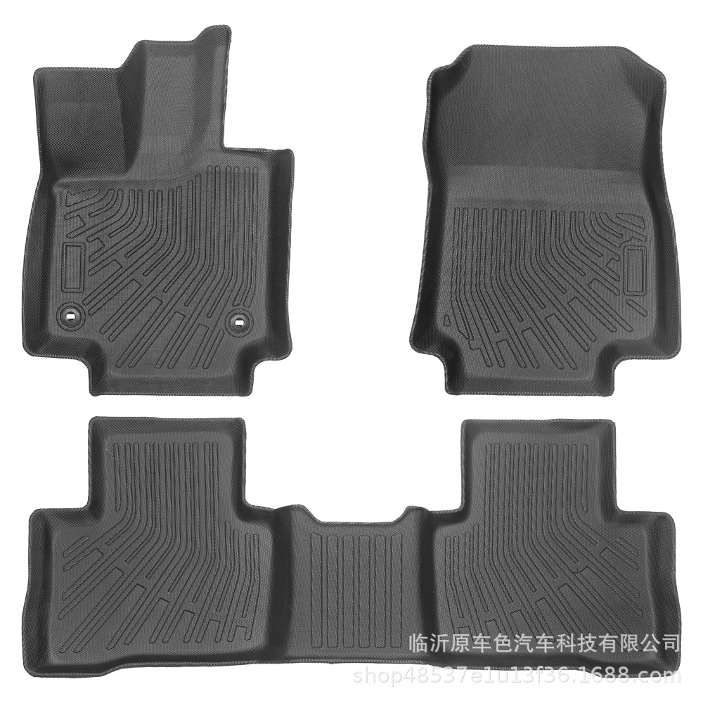 Para TOYOTA RAV4 PHEV 2025 - 2026 3D todo el tiempo material TPE almohadilla de pie almohadilla del maletero