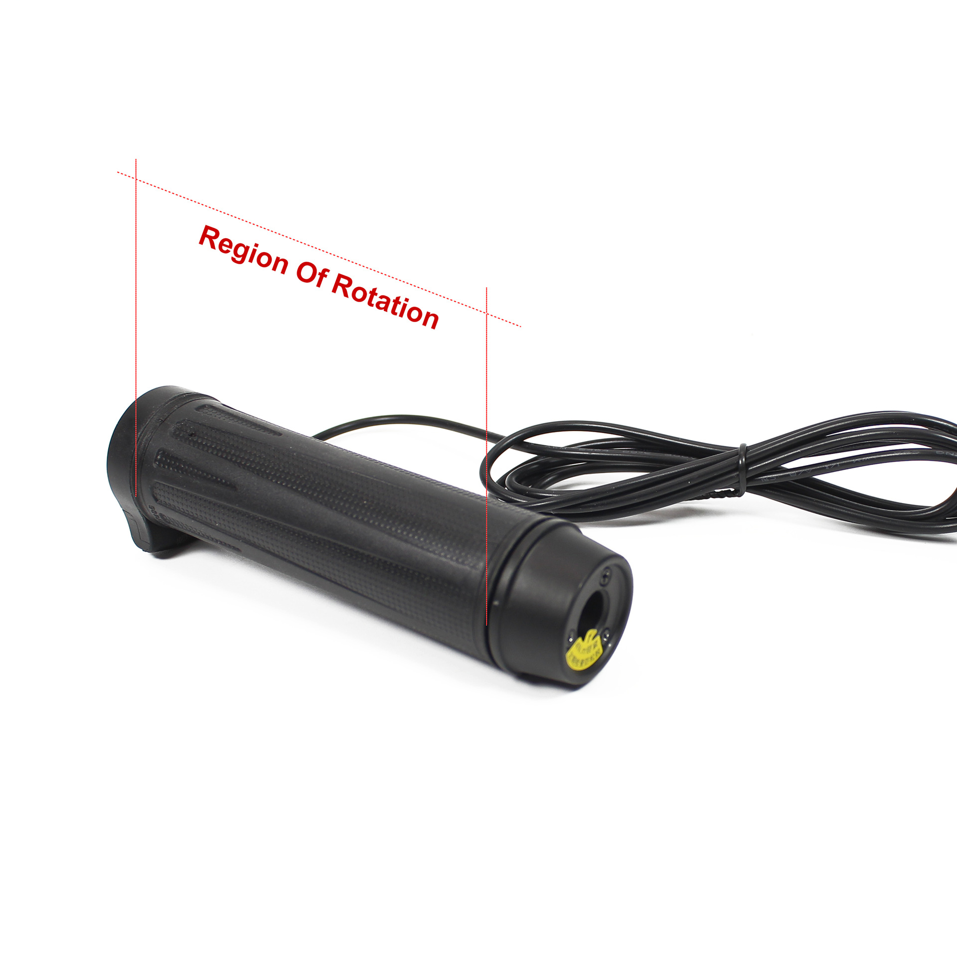All-handle electric bicycle speed control handle Throttle Throttle waterproof line SM-3A avoid speed change finger dial