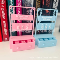 跨境爆品 Hanging book counter 悬挂式书籍计数器带数字收纳
