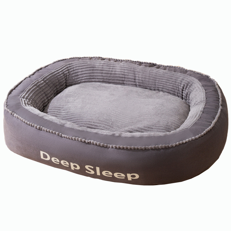 Otoño y invierno, perro de cabello dorado, perros de tamaño medio y grande resistentes a la mordedura, desmontables y lavables, cama de perro universal para perros, artículos para mascotas
