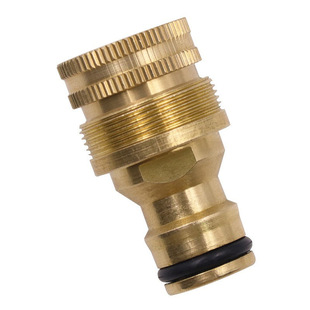 Aluminum Alloy High-Pressure Car Wash Gun Nipple Connector Faucet Basin 4-Point Conversion Washing Machine Faucet Quick Connector