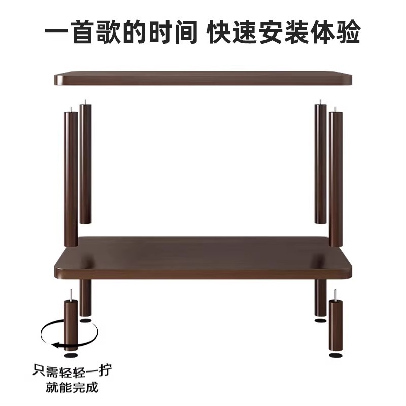 Mesa pequeña mesa de té rectangular sala de estar sofá mesa lateral dormitorio mesa lateral mesa de cabecera mesa cuadrada