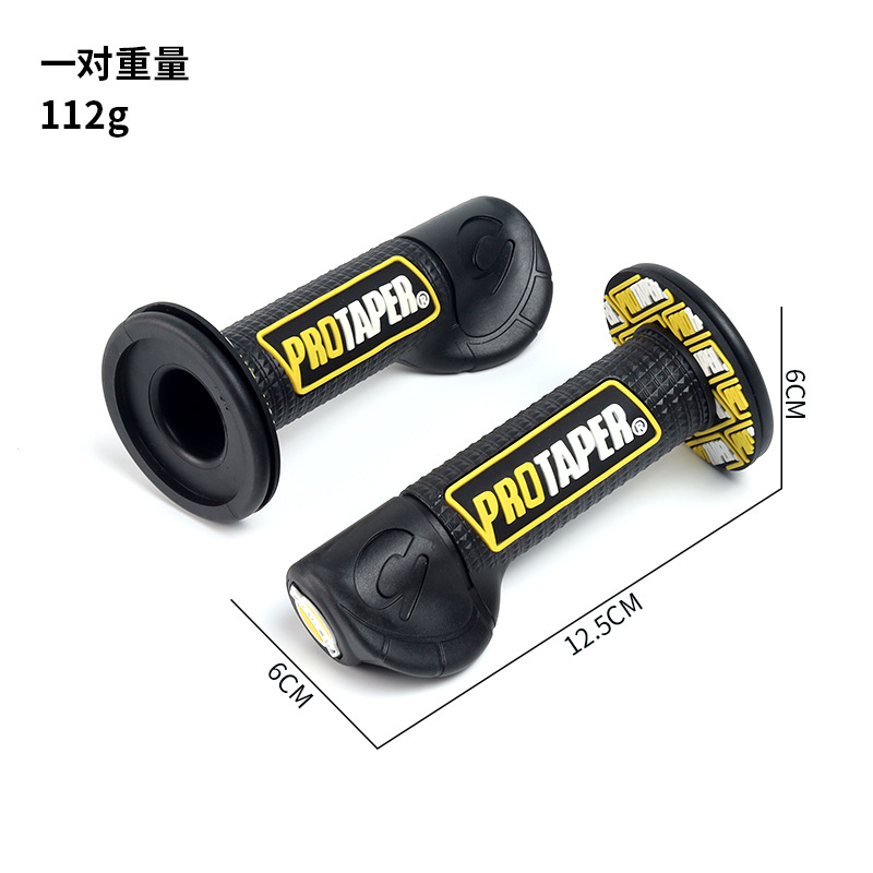 PRO anti-slip handlebar grips, throttle and brake grips, rubber handlebar covers, anti-slip motorcycle grips