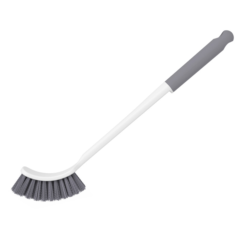 Toilet Brush for Home Use, No Dead Angle Squat Toilet Long Handle Cleaning Brush, Bathroom Squat Toilet Brush Tool