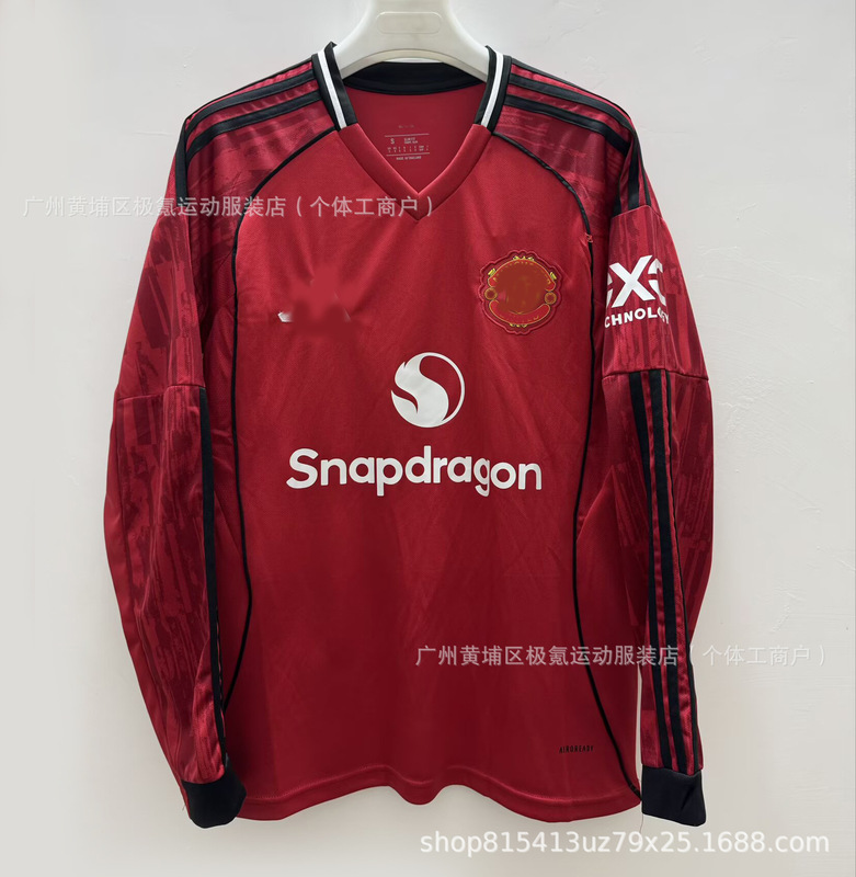 2526皇马球衣长袖AC米兰巴萨足球队服迈阿密葡萄牙T恤厂家直销|undefined