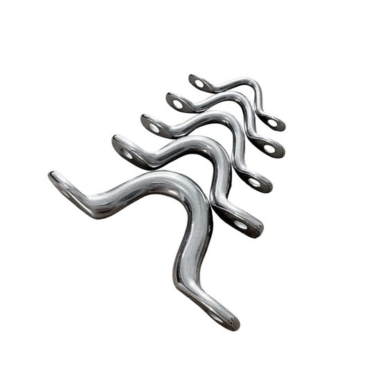 Stainless steel camel back 304 hump yacht bow handle buckle nail U-shaped saddle rope buckle marine 316