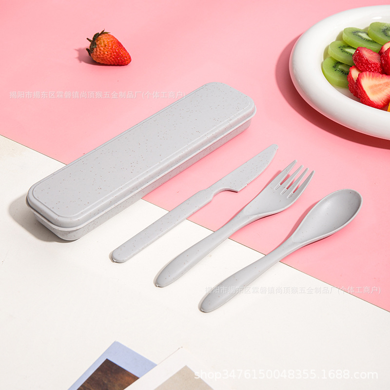 아마존 나이프, 포크, 스푼 라이트 그레이