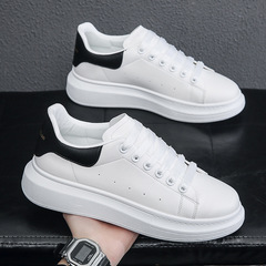 麥昆小白鞋男厚底增高男鞋子2023春季新款運動休閒板鞋男一件代發