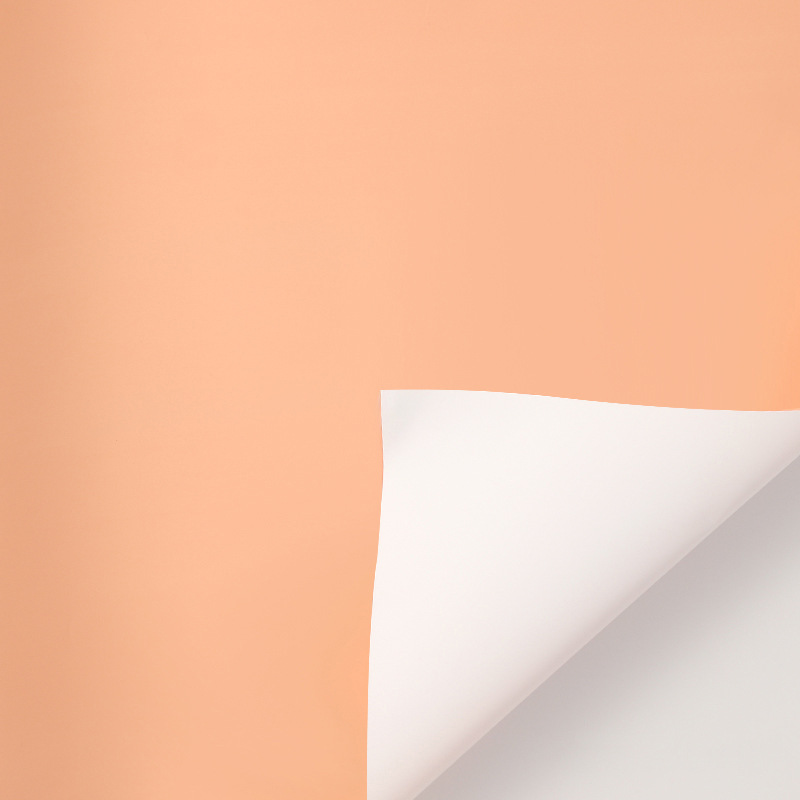 Li Zhiran Papel Ouya impermeable bicolor 56*56 Apertura de la canasta de flores Material Ramo Papel de embalaje al por mayor Spot