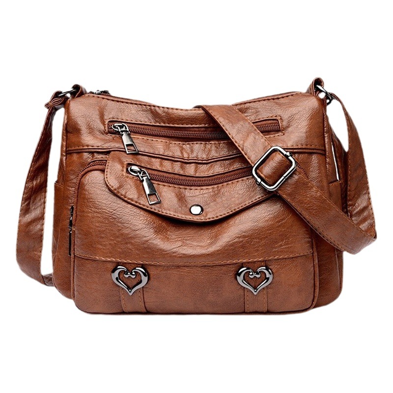 Women's Crossbody Bag 2026 New Trendy Women's Shoulder Bag Multi-Pocket Crossbody Bag Mom Bag Cross-Border Wholesale