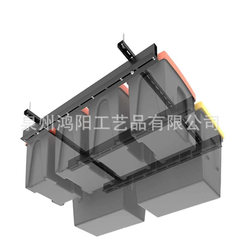 Навесная стойка для хранения в гараже, регулируемая потолочная стойка для гаража, прочный органайзер для гаража
