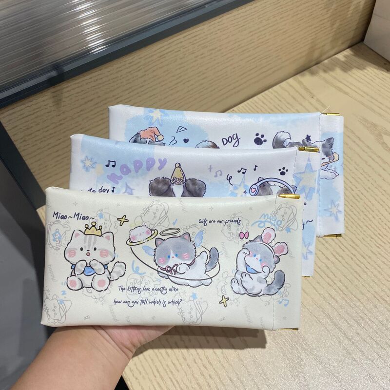 High-End Automatic Closing Shrapnel High-Value Cartoon Cute Portable Eye Box Sunglasses Sunglasses Storage Bag