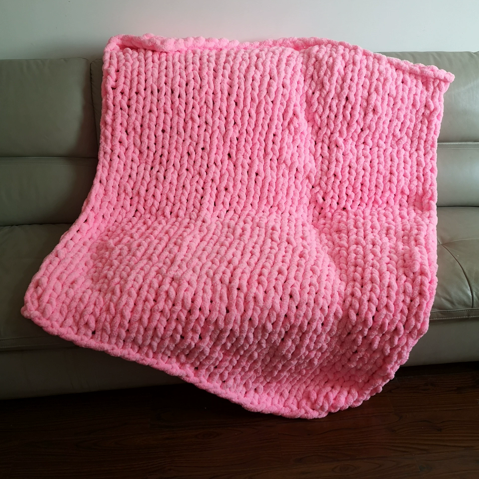 Knitted woven duvet, sofa, DIY, Amazon, wish