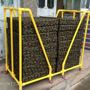 Outdoor toy storage rack PP tube storage rack kindergarten storage rack basketball storage basket gymnastics storage cabinet manufacturers