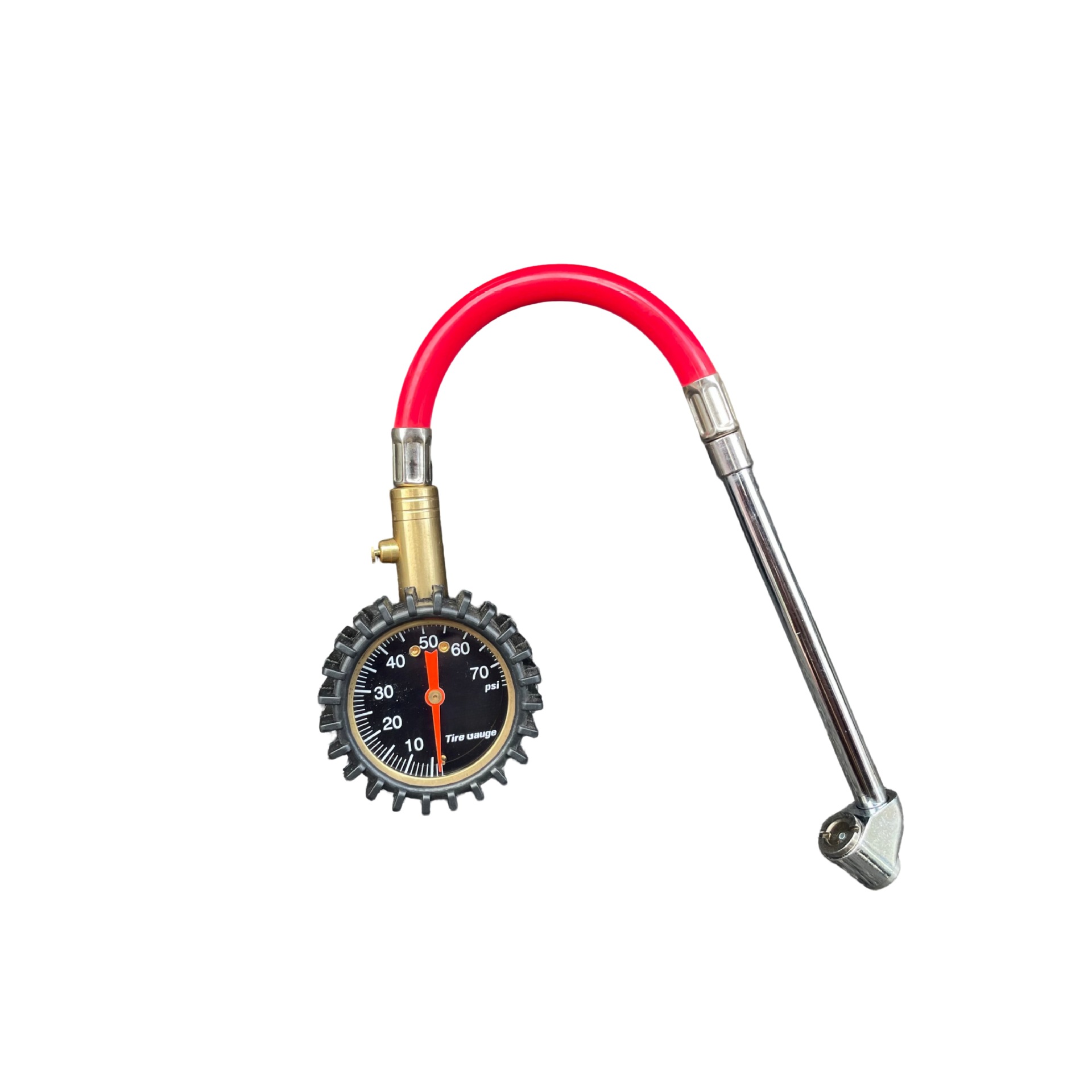 Cross-border car tire pressure gauge, quick deflation test, tire mechanical pressure monitoring, pointer-type tire pressure gauge, wholesale