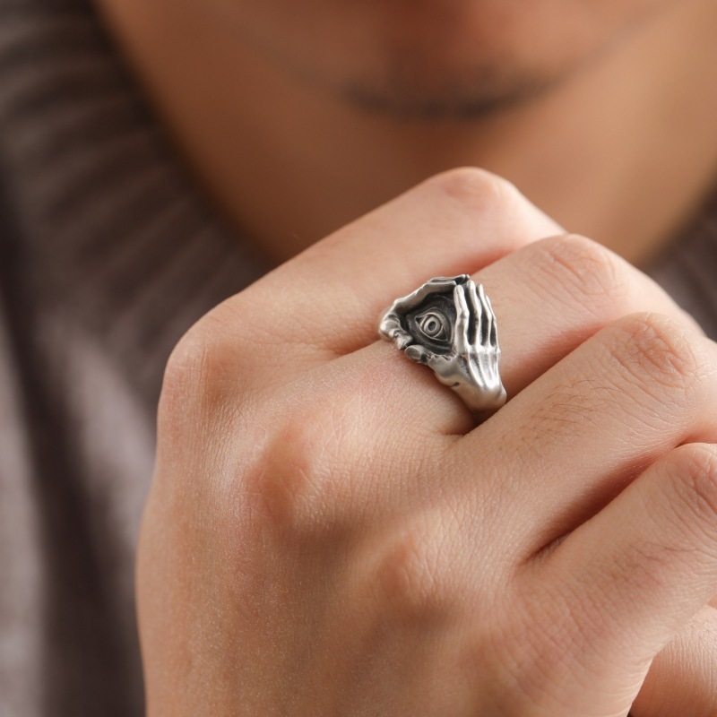 Retro Personality Fashion Trend Open Ring