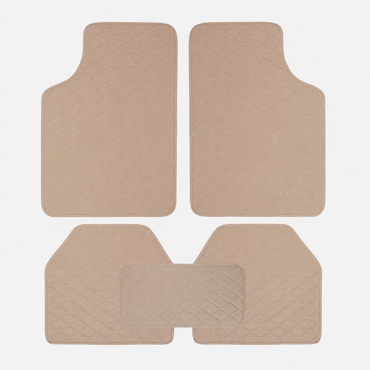 Wholesale and dropshipping of foreign trade car carpets, Amazon cross-border quilted foot mats, right-hand drive PVC universal car floor mats