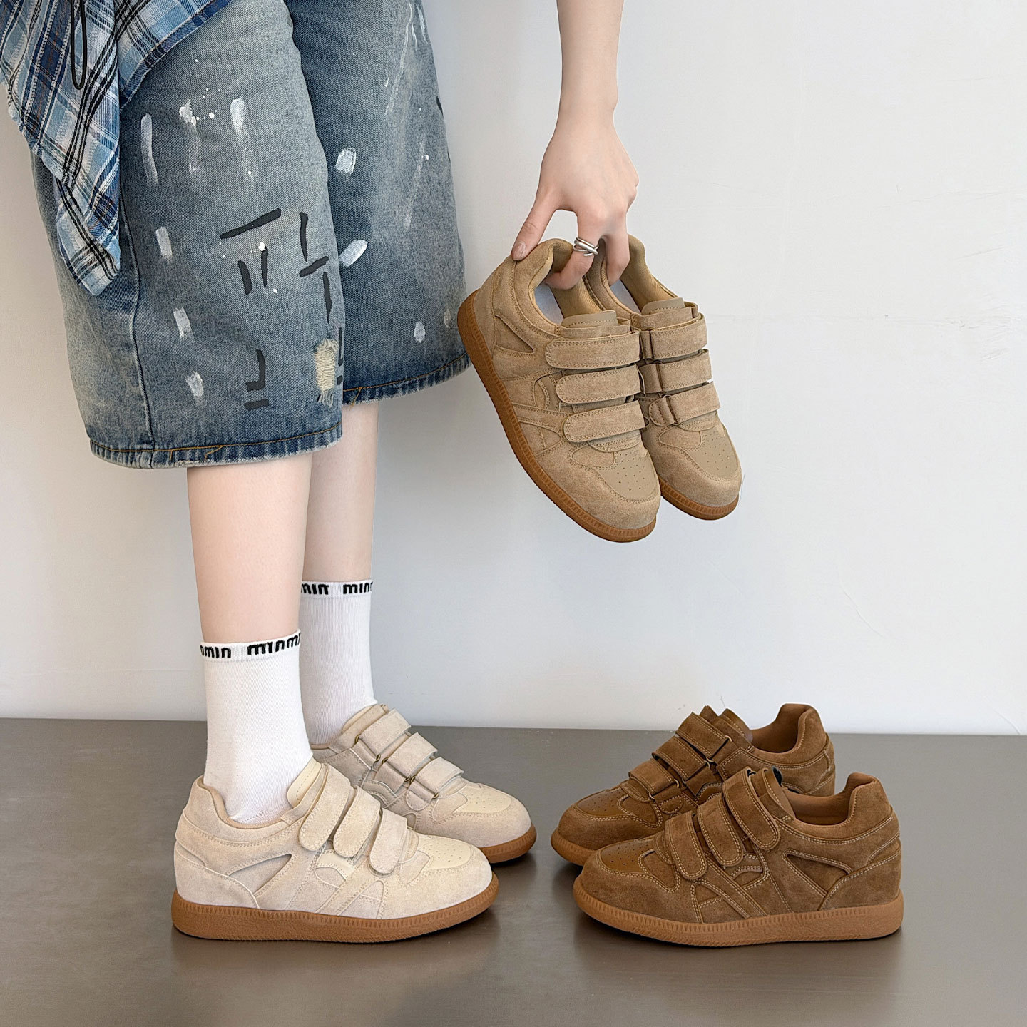 Retro autumn GAT shoes platform