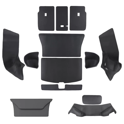 Trunk Mat Mats, Leather All-Inclusive Tailgate Mats, Side